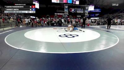 113 lbs Champ. Rd Of 16 - Justin Farnsworth, PA vs Jarrett Smith, MI