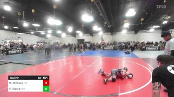 78 lbs Quarterfinal - Malcolm Williams, Top Rank vs Kaleb Garcia, Espanola Wrestling