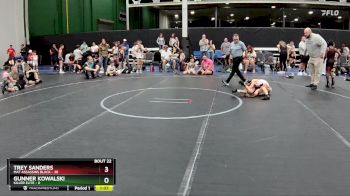 48 lbs Round 6 (8 Team) - Gunner Kowalski, Killer Elite vs Trey Sanders, Mat Assassins Black