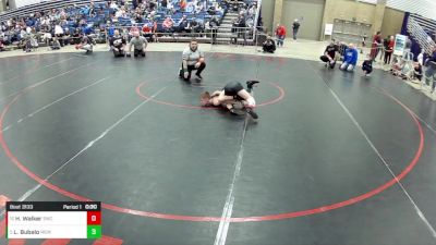 12U Boys - 63 lbs Champ. Round 2 - Lincoln Bubalo, Maurer Coughlin Wrestling Club vs Hayzon Walker, Stallions Wrestling Club