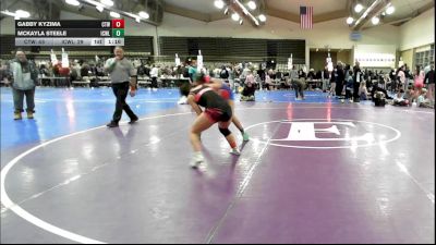 122 lbs Rr Rnd 3 - Gabby Kyzima, Cordoba Trained (Sand Storm Sisters) vs McKayla Steele, ICWL Lady Bruisers