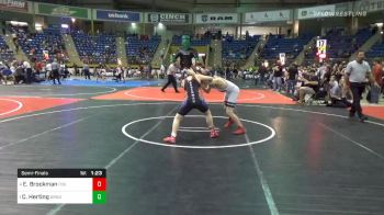 Semifinal - Erik Brockman, Fox Valley Elite vs Charlie Herting, Grandview