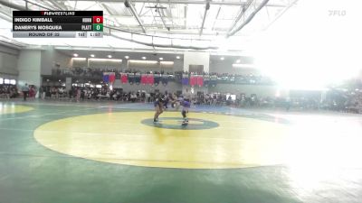 132 lbs Round Of 32 - Indigo Kimball, Nonnewaug vs Danerys Mosquea, Platt