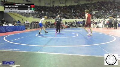 113 lbs Round Of 128 - Dax Delacerda, Bristow vs Bentley Hodge, Glenpool JH