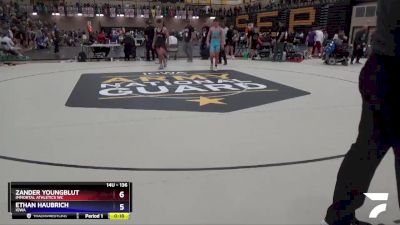 136 lbs Round 1 - Zander Youngblut, Immortal Athletics WC vs Ethan Haubrich, Iowa