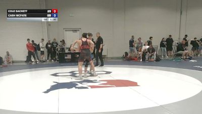 80 kg Cons. Rd Of 32 - Cole Sackett, Angry Fish Wrestling vs Cash McFate, Gold Rush Wrestling
