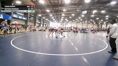 195 lbs Rr Rnd 3 - Caige Horak, TDWC Maniacs Blue - HSB vs Bryson Bowman, MF Dynasty - HSB