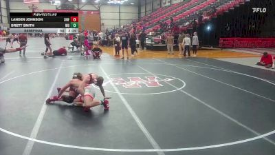 165 lbs Semifinal - Brett Smith, Northern Illinois vs Landen Johnson, SIU Edwardsville