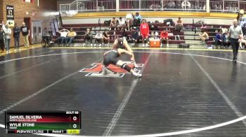 149 lbs 1st Place Match - Wylie Stone, Snow vs Samuel Silveria, North Idaho College