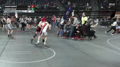 138 lbs Semifinal - Joseph Monto, Lakeland vs Joseph Isoldi, Unattached