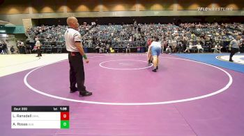 285 lbs Round Of 64 - Logan Ransdell, Granite Hills (El Cajon) vs Alex Rosas, Stansbury