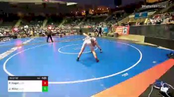 145 lbs Rd Of 32 - Preston Hagel, Kansas Young Guns vs Jaxon Miller, Ubasa Wrestling Academy