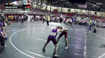 100 lbs Cons. Round 4 - Breckin Hoefer, Neligh Oakdale vs Braxton Scarborough, GI Grapplers