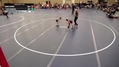 8U - C Cons. Round 2 - Aubrey Goth, Summit Wrestling Academy vs Lightning Whiterabbit, Coon Rapids Mat Bandits Wrestling Club