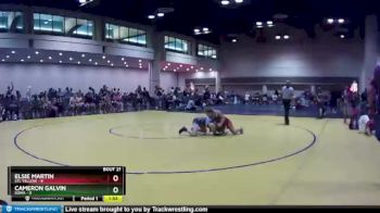 114 lbs Round 5 (10 Team) - Cameron Galvin, SOWA vs Elsie Martin, STL Yellow