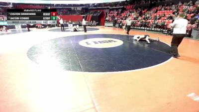 1A 106 lbs Cons. Round 1 - Colton Drinkwine, Braidwood (Reed-Custer) vs Jacobi Cobbs, Belleville (Althoff Catholic)