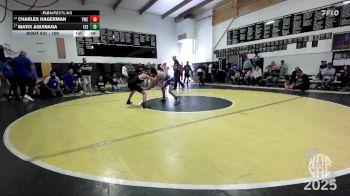 100 lbs Cons. Round 2 - Charles Hagerman, Vacaville Wrestling Club vs Matix Aguinaga, Exeter