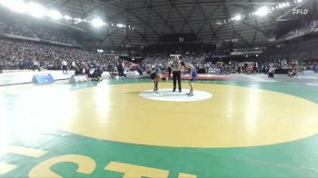 Boys 1A 113 lbs Champ. Round 2 - Dexter Degenstein, Lakeside (Nine Mile Falls) vs Alvaro Barragan, Wapato