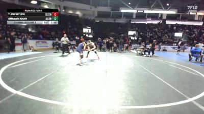 144 lbs Champ. Round 1 - Avi Wylen, Shorecrest vs Shayan Khan, Bellevue