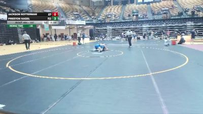 197 lbs Cons. Round 5 - Preston Hagel, Pratt CC vs Jackson Rotterman, Air Force Prep