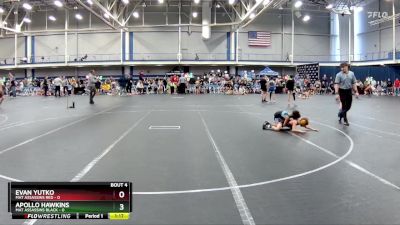 48 lbs Round 2 (4 Team) - Apollo Hawkins, Mat Assassins Black vs Evan Yutko, Mat Assassins Red