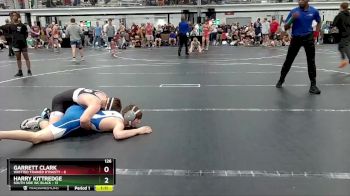 126 lbs Round 6 (8 Team) - Harry Kittredge, South Side WC Black vs Garrett Clark, Whitted Trained Dynasty