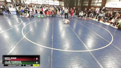 76 lbs Champ. Round 1 - Caleb Thornock, Champions Wrestling Club vs Keith Jenne, Altamont