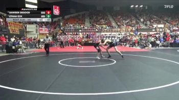 165 lbs Quarterfinal - Ethan Eck, Andale vs Dawsen Degood, Colby Hs