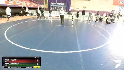 74 lbs Cons. Round 4 - Noah Jesko, WI vs Kholden House, MO