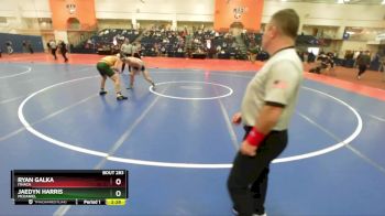 197 lbs Semifinal - Jaedyn Harris, McDaniel vs Ryan Galka, Ithaca