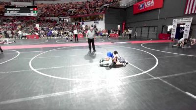 57 lbs Semifinal - Bo Sosinsky, St Croix Central vs Soren Starks, Stoughton Vikings Wrestling Club