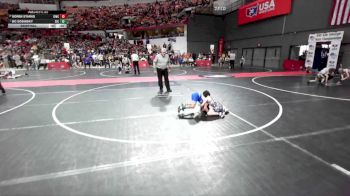 57 lbs Semifinal - Bo Sosinsky, St Croix Central vs Soren Starks, Stoughton Vikings Wrestling Club