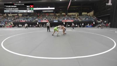 149 lbs Champ. Round 1 - Tyler Okada, Waldorf vs 16 Jalen Vladic, Providence