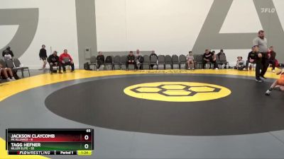 65 lbs Semis & 1st Wrestleback (8 Team) - Tagg Hefner, Killer Elite vs Jackson Claycomb, PA Alliance