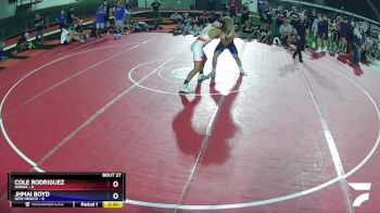 155 lbs Placement (16 Team) - Cole Rodriguez, Hawaii vs JHMAI BOYD, New Mexico