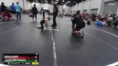 50 lbs Semis (4 Team) - Apollo Myers, Missouri Outlaws vs Lawson Breytenbach, MF Purge