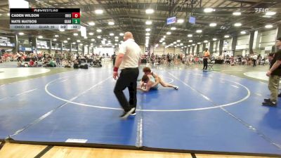 195 lbs Rr Rnd 1 - Landon Durstin, Ohio Titan Grey vs Connor Hall, Guardians Of The Great Lakes