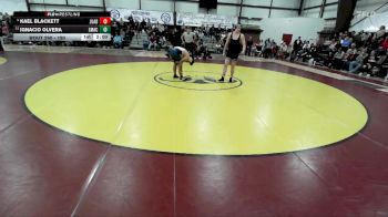 190 lbs Cons. Semi - Kael Blackett, Juab vs Ignacio Olvera, Summit Academy