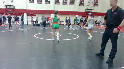 131 lbs Cons. Round 4 - Cadence Fineran, Linfield University vs Erica Grant, Evergreen State