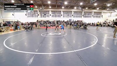 138 lbs Consi Of 4 - Shaun Daoust, Newtown vs Christian Latimer, Fairfield Ludlowe