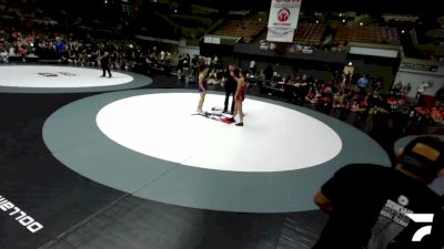 115 lbs Jayselle Suetos, SDIKWA - San Diego-Imperial Kids Wrestling Association vs Aubrey Soto, TCWA - Tri-Counties Wrestling Association