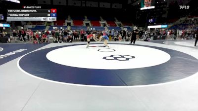 140 lbs Cons. Sub-quarters - Viktoriia Rodnikova, IL vs Kiera Depinet, OH