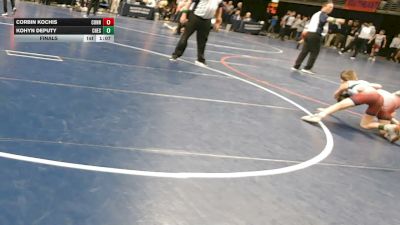 65 lbs Final - Corbin Kochis, Connellsville vs Kohyn Deputy, Chestnut Ridge