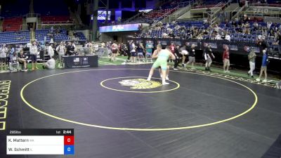 285 lbs Rnd Of 16 - Koen Mattern, Washington vs Wyatt Schmitt, Illinois