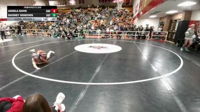 115 lbs Cons. Round 2 - Angela Davis, Central vs Daviney Windows, Cheyenne East