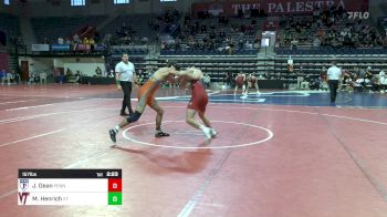 157 lbs Consi Of 8 #2 - Jackson Dean, Univ Of Pennsylvania vs Matt Henrich, Virginia Tech