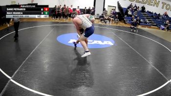 215 lbs 1st Place Match - Max Hranica, Kiski vs Dane Petrarco, Norwin