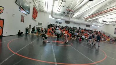 150A Round 1 - Pierce Fuhrman, Tongue River vs Cale Nedens, Hardin