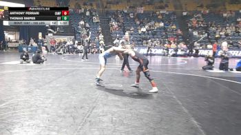 165 lbs Quarterfinal - Anthony Ferrari, Campbell vs Thomas Snipes, The Citadel