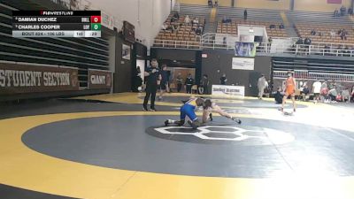 106 lbs Consi Of 4 - Damian DuChez, Bullis vs Charles Cooper, Loyola Blakefield